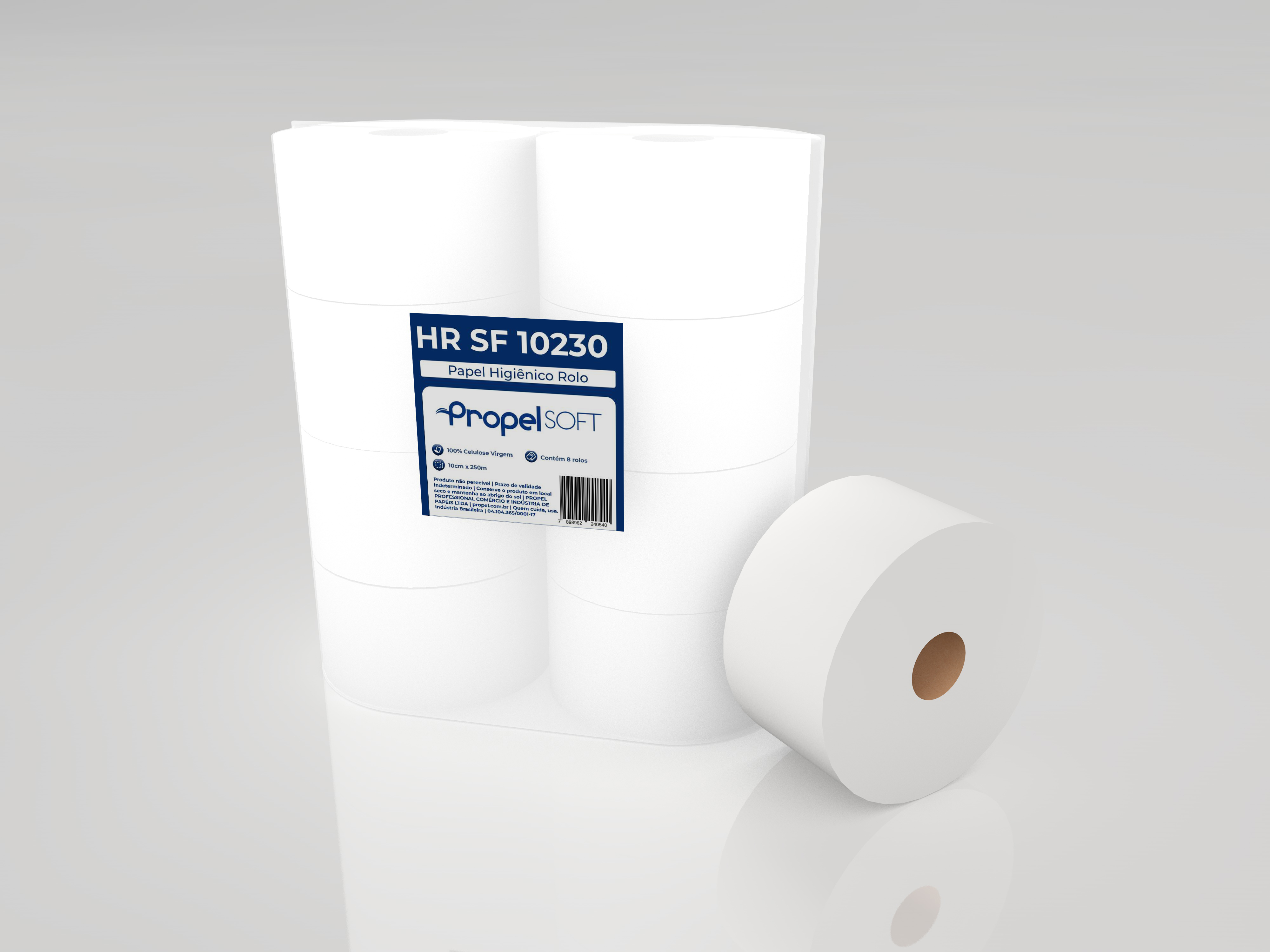Papel Higiênico Rolo Folha Dupla | Propel SOFT | Papel Higiênico